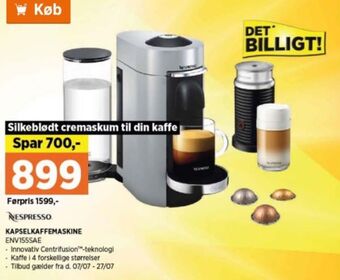 Nespresso kaffemaskine