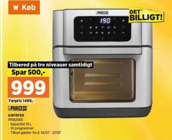 Power Princess airfryer tilbud