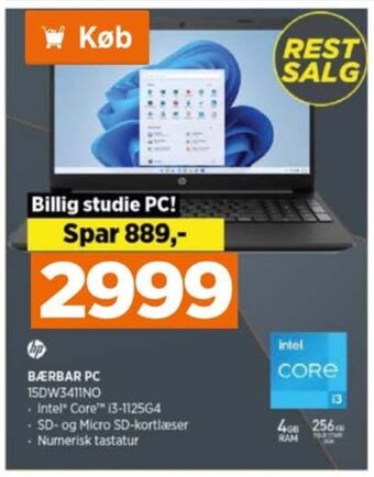 Power Hp bærbar pc tilbud