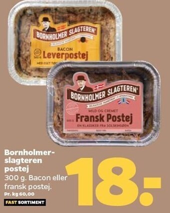 Netto Bornholmerslagteren postej tilbud
