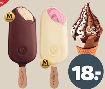 Netto Magnum eller cornetto soft tilbud
