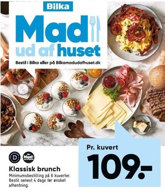 Bilka Klassisk brunch tilbud