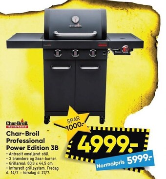 Bilka Char-broil professional power edition 3b tilbud