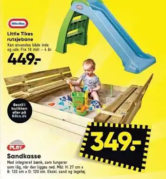 Bilka Sandkasse eller rutsjebane tilbud