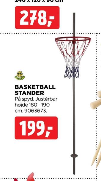 jem & fix Basketball stander tilbud