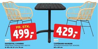 jem & fix Havestol livorno tilbud