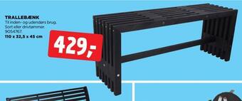 jem & fix Trallebænk tilbud