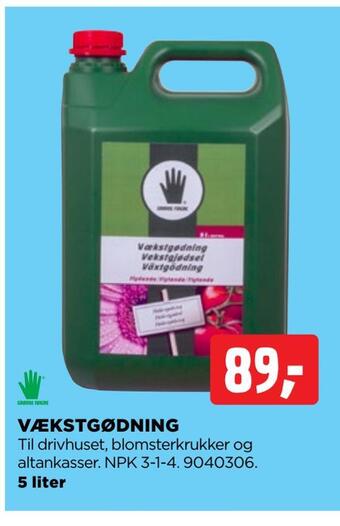 jem & fix Vækstgødning tilbud