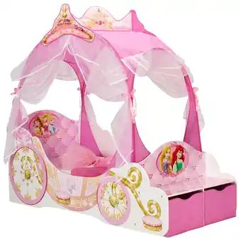 Disney seng prinsesse karet med opbevaring junior