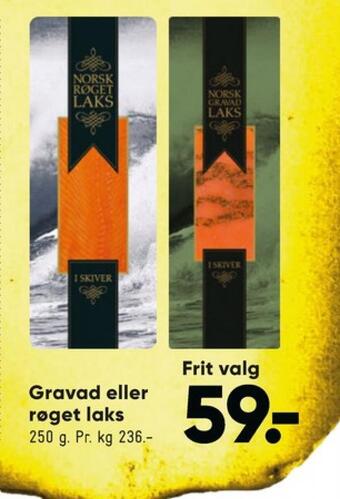 Bilka Ukendt laks i skiver tilbud
