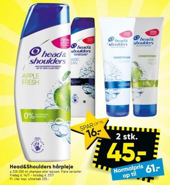 Head&shoulders shampoo