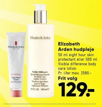 Bilka Elizabeth arden creme tilbud