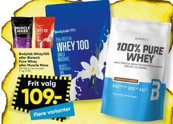 Bilka Bodylab kosttilskud tilbud