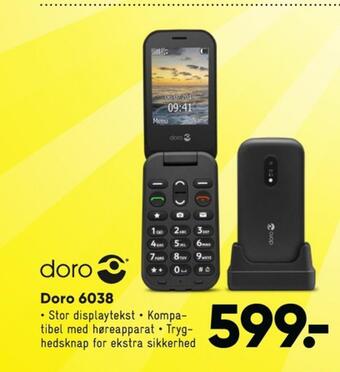 Bilka 6038 mobiltelefon tilbud