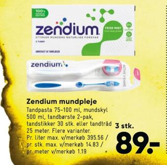 Zendium tandpasta