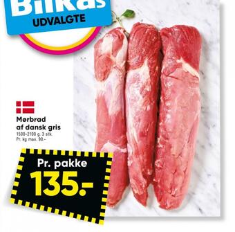 Bilka Ukendt grisemørbrad tilbud