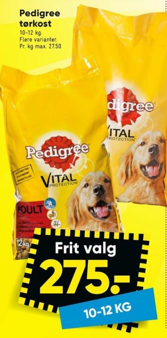 Bilka Pedigree hundefoder tilbud