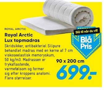 Bilka Royal arctic topmadras tilbud