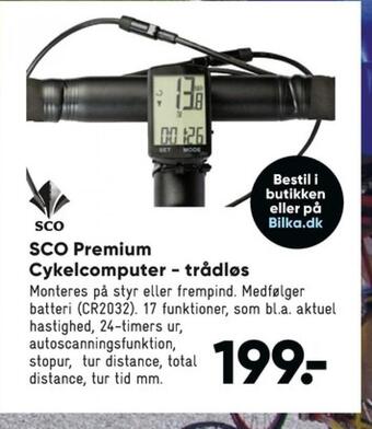 Bilka Sco cykelcomputer tilbud