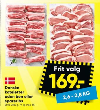 Bilka Ukendt nakkekoteletter tilbud