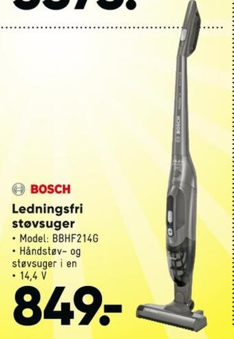 Bilka Bosch støvsuger tilbud