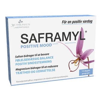 Helsemin Saframyl positive mood, 15 kap tilbud