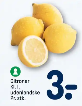 REMA 1000 Ukendt citroner tilbud