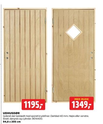jem & fix Ukendt dør tilbud