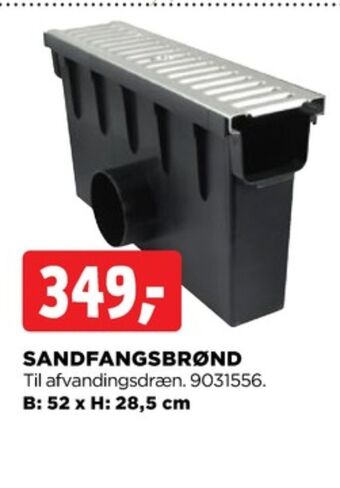 jem & fix Ukendt sandfangsbrønd tilbud