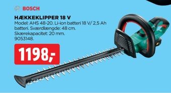 jem & fix Bosch hækkeklipper tilbud