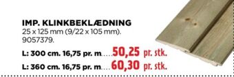 jem & fix Ukendt klinkbeklædning tilbud