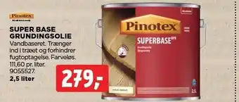 jem & fix Pinotex super base grundingsolie tilbud