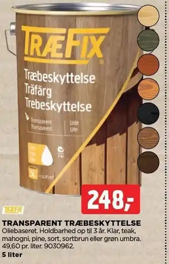 jem & fix Træfix transparent træbeskyttelse tilbud