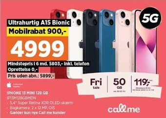 Iphone 13 mini 128 gb
