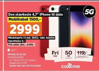 Power Apple iphone se 64 gb tilbud