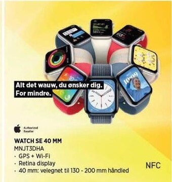 Power Apple watch se 40 mm tilbud