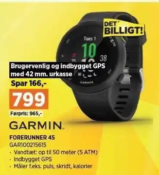 Power Garmin forerunner 45 tilbud