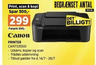 Power Canon pritner tilbud
