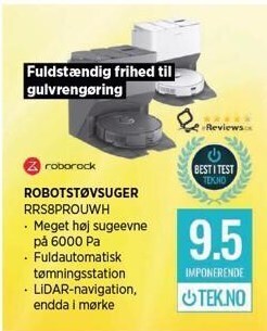 Power Roborock - robotstøvsuger - rrs8pr0uwh tilbud