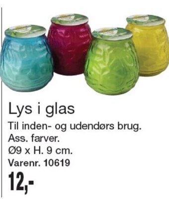 Harald Nyborg Lys i glas tilbud