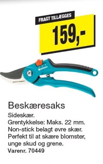 Harald Nyborg Beskæresaks Sideskær. tilbud