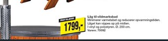 Låg til vildmarksbad