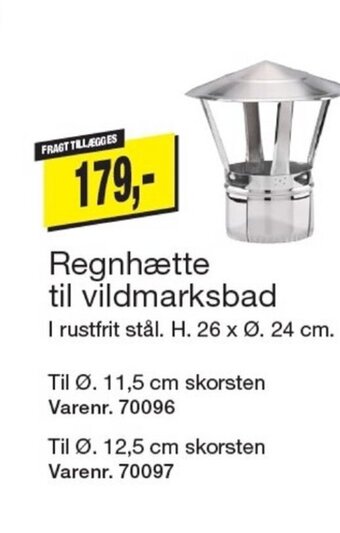 Harald Nyborg Regnhætte til vildmarksbad tilbud