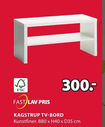 JYSK KAGSTRUP TV-BORD tilbud