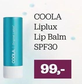 Helsemin Coola liplux lip balm spf30 tilbud