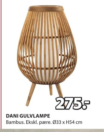 JYSK DANI GULVLAMPE tilbud