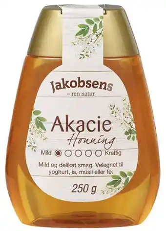 REMA 1000 Akacie honning, 250 g tilbud