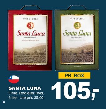 Let-Køb Ukendt chilensk rødvin tilbud