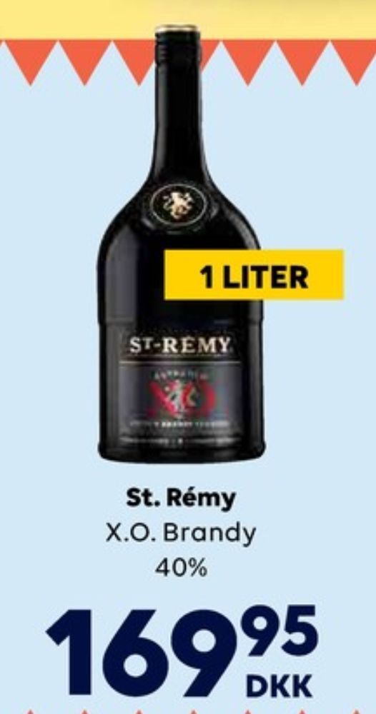 St. remy brandy tilbud hos Scandlines