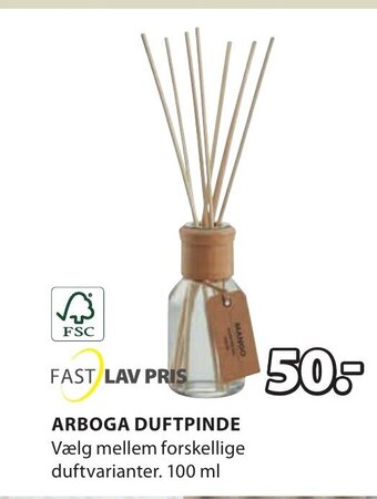 JYSK ARBOGA DUFTPINDE tilbud